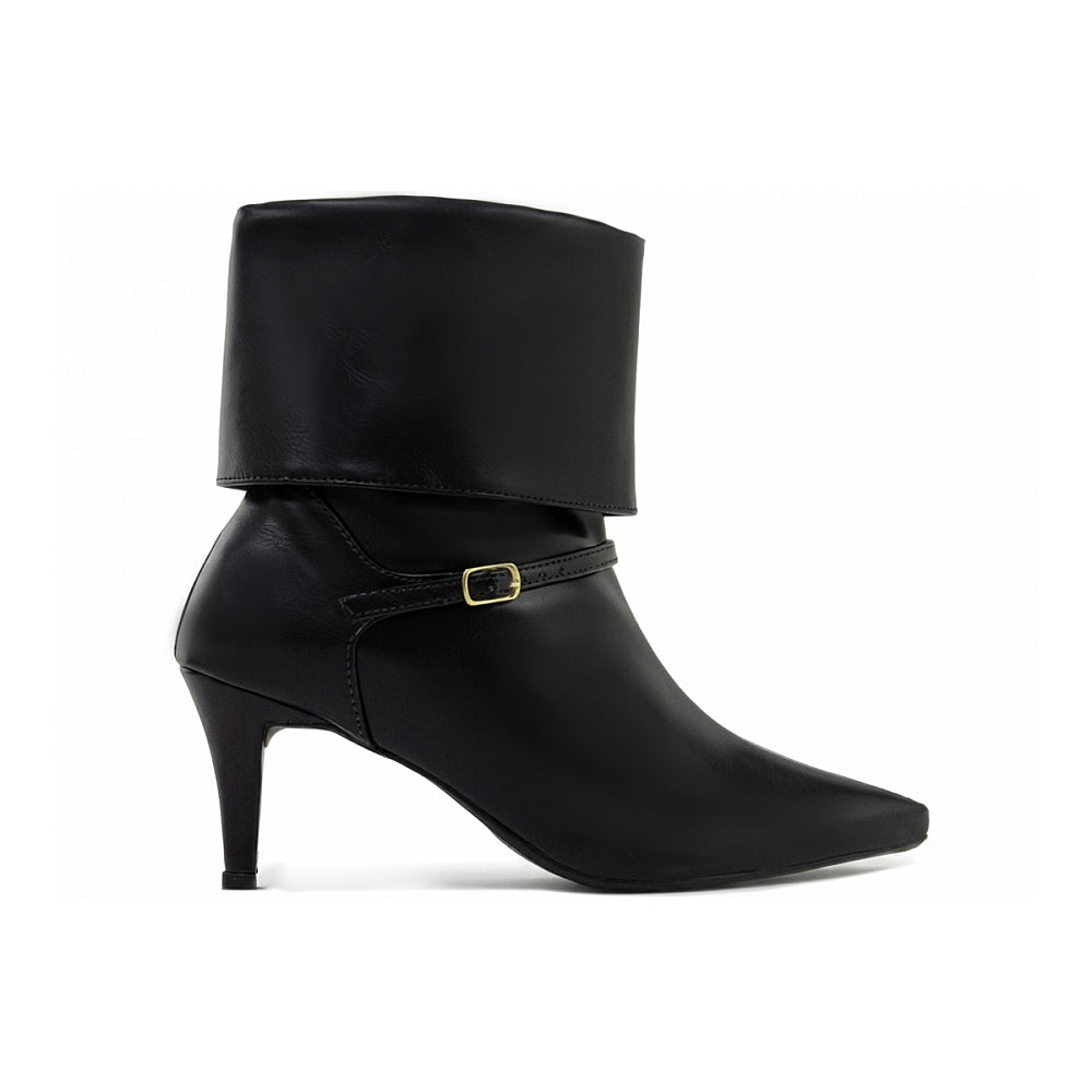 Bota Ankle Boot Capa Cano Curto
