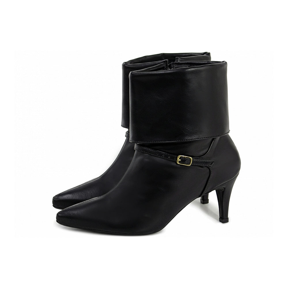 Bota Ankle Boot Capa Cano Curto