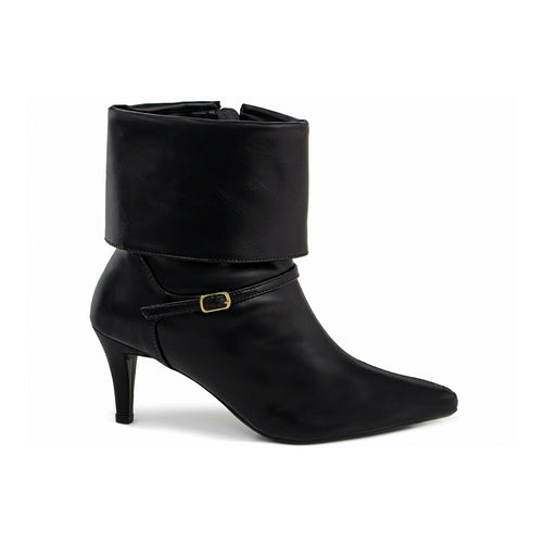 Bota Ankle Boot Capa Cano Curto