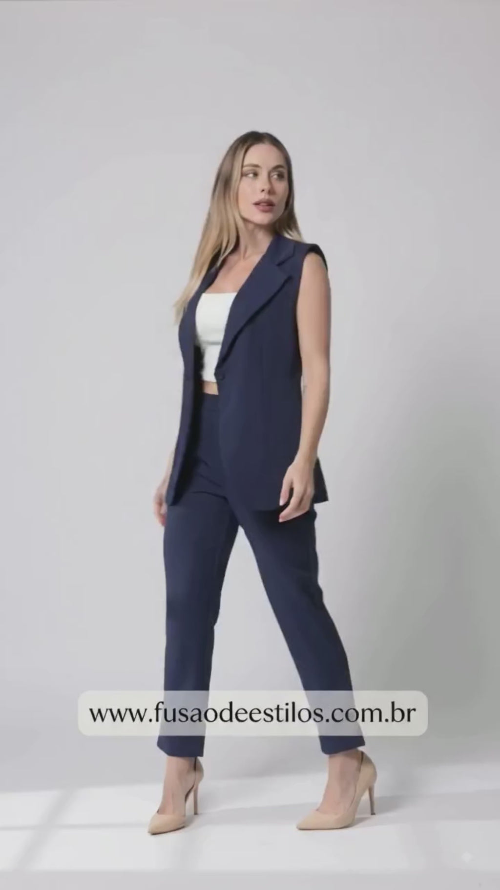Conjunto Calça e Colete