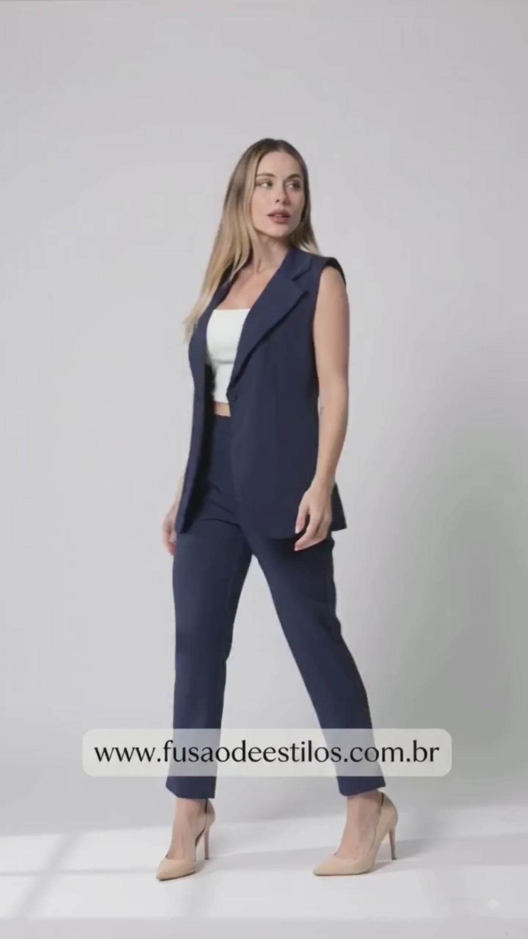Conjunto Calça e Colete